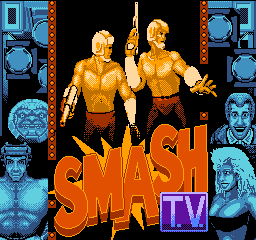 Smash T.V. (Europe) Title Screen